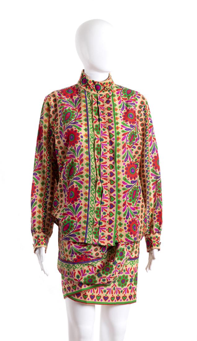 YVES SAINT LAURENT RIVE GAUCHE ENSEMBLE Fall/Winter (1 of 4)