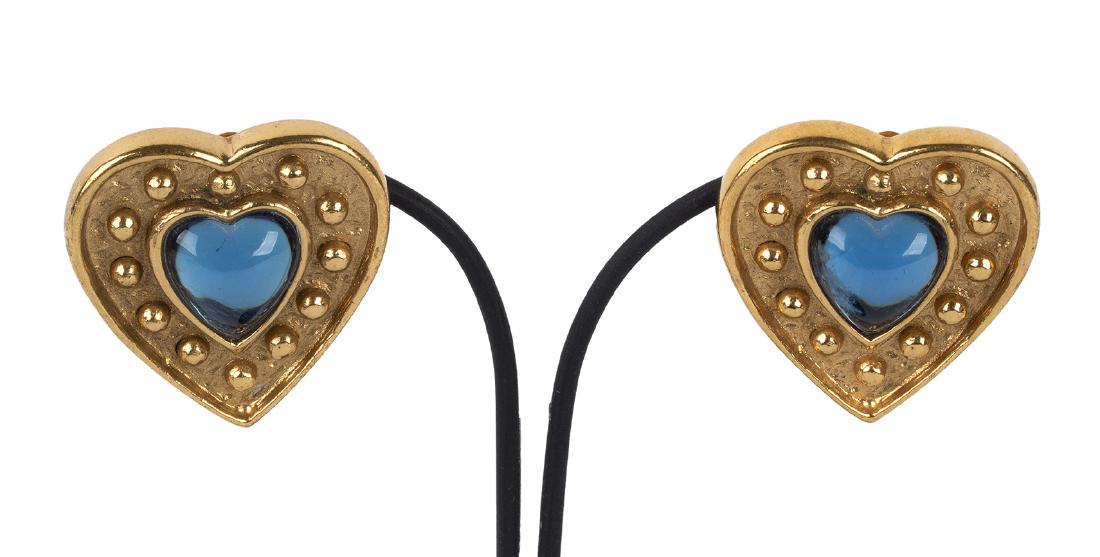 YVES SAINT LAURENT  EARRINGS Mid 90s (1 of 2)