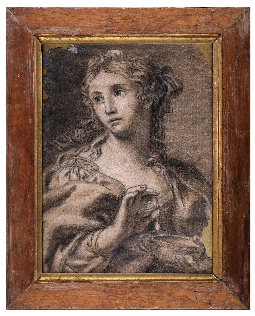 BOLOGNESE SCHOOL, 18th CENTURY - Cleopatra - Girl with (1 of 2)