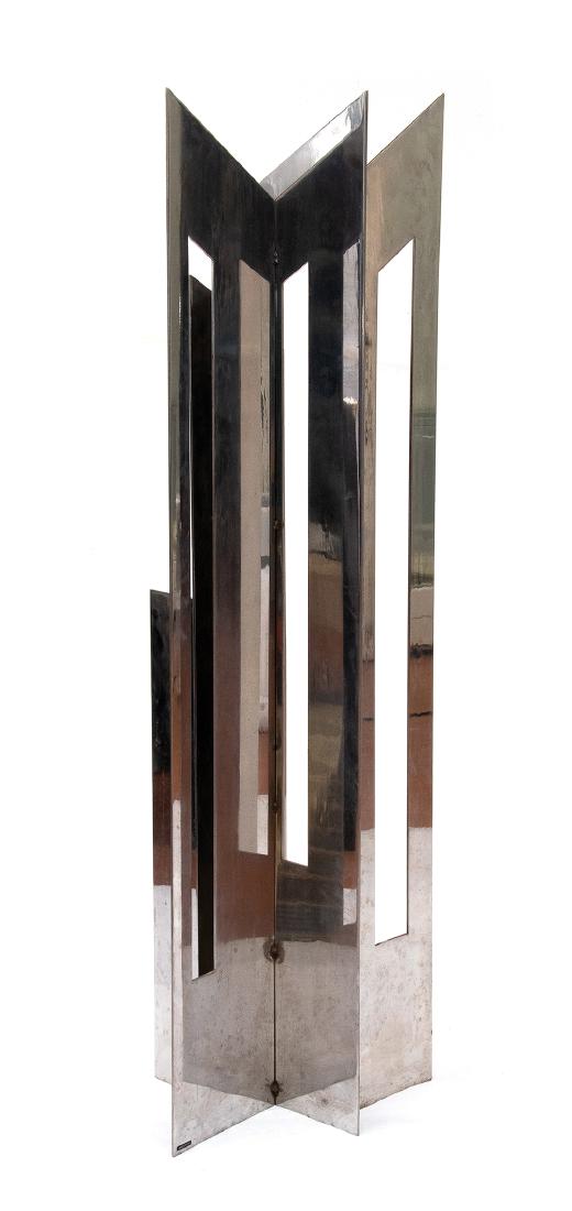 LUIGI MAGNANI ROCCA - Chromed sculpture, 1972 (1 of 1)