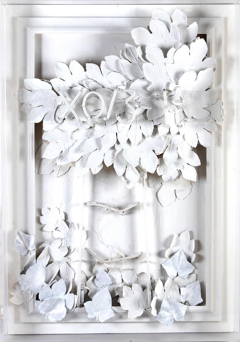 VINCENZO CECCATO - In the Constellation of Orion, 2018: VINCENZO CECCATO Rome, 1943 In the Constellation of Orion, 2018 Mixed technique and neon inside a plexiglass case, 131 x 92 x 18,5 cm Signed, titled and dated on the back: Vincenzo Ceccato, Nella Cost