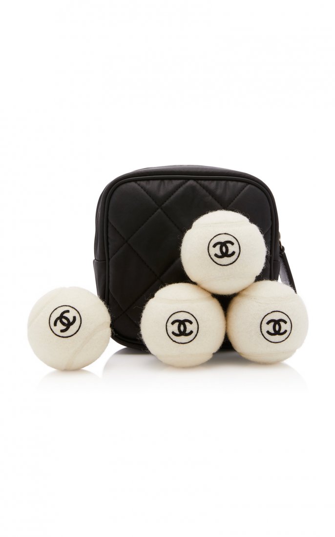 CHANEL SET OF TENNIS BALLS 2010 (1 of 1)