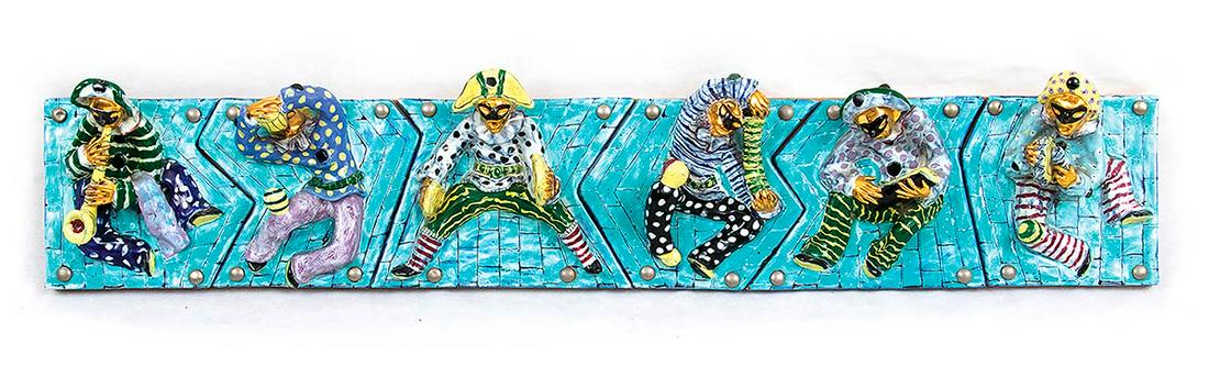 SAN POLO -  VENICE - Polychrome ceramic coat hanger (1 of 1)