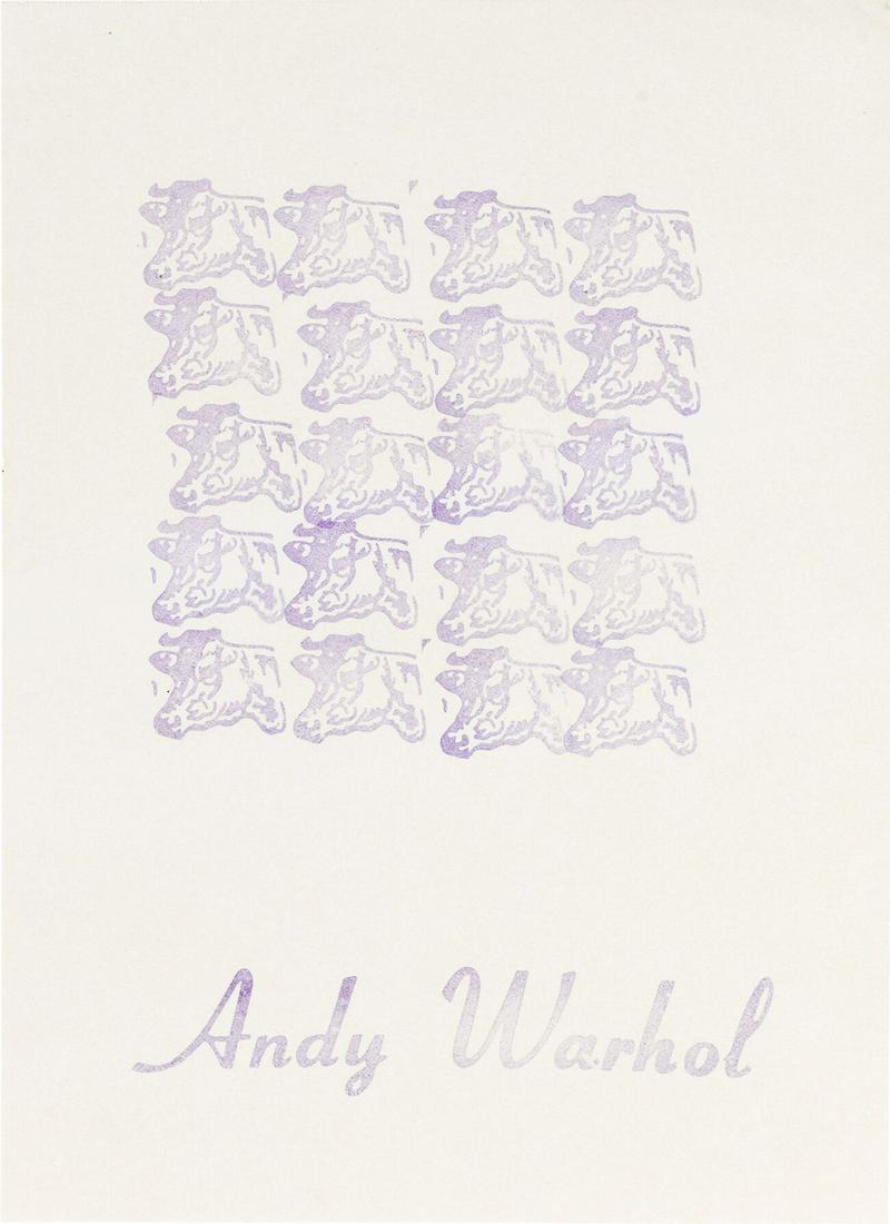 Andy Warhol - Blue Cows - 1967 (1 of 1)