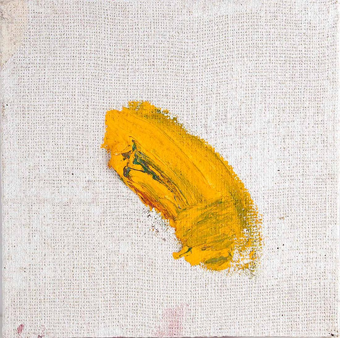 HERMANN NITSCH - Untitled: HERMANN NITSCH Wien, 1938 Untitled Enamel on canvas laid down on cardboard, 30 x 30 cm Signed and dedicated on the back: â€œPer Vicenco Belgamene”, Hermann Nitsch