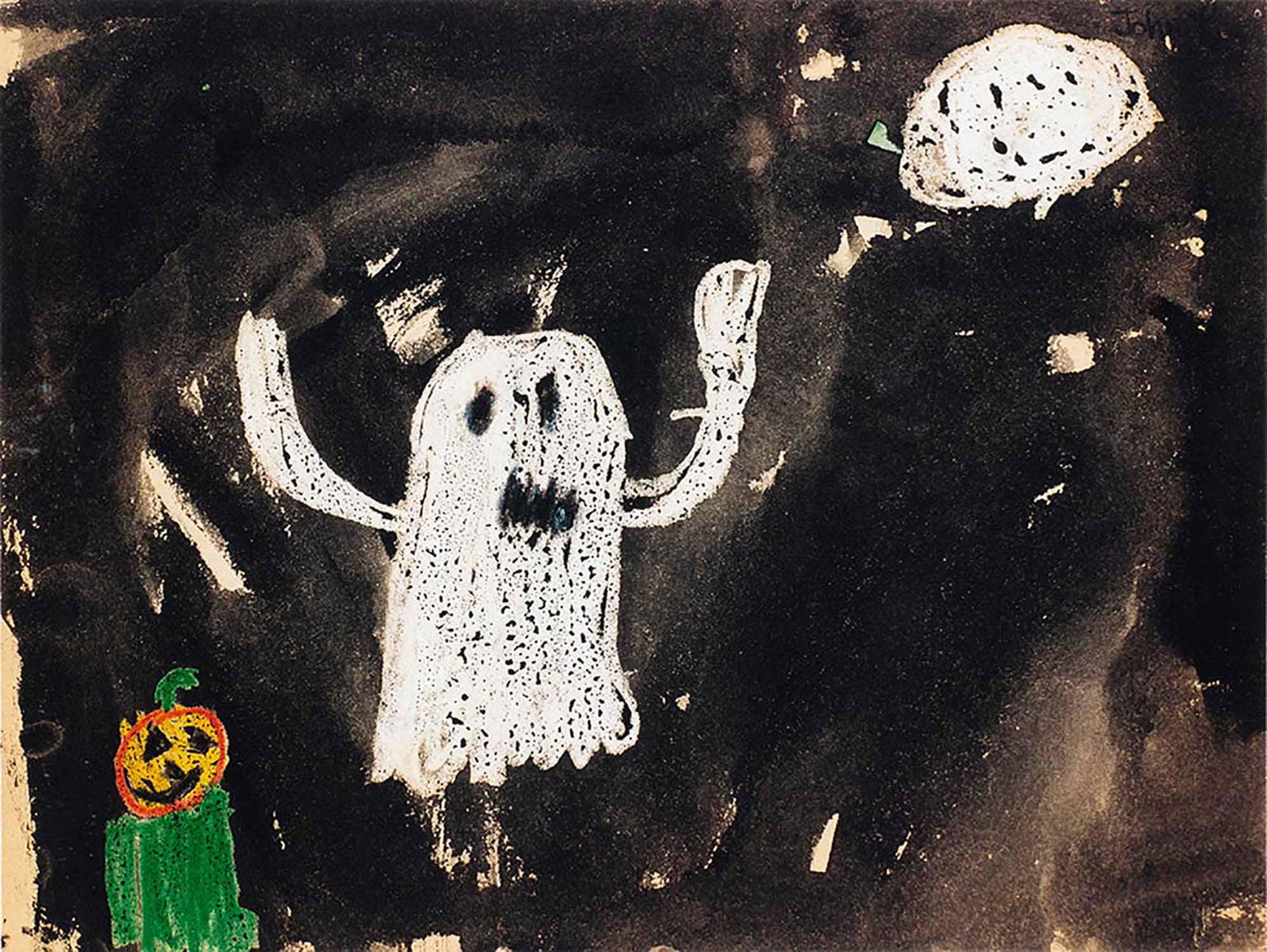 MIKE KELLEY - We comunicate only through our shared: MIKE KELLEY Detroit, 1954 - Los Angeles, 2012 We comunicate only through our shared dismissal of the pre-linguistic (2) con Dossier, 1995 Ektacolor stamp, 43,8 x 57,2 cm Printer's Proof of 5 editions