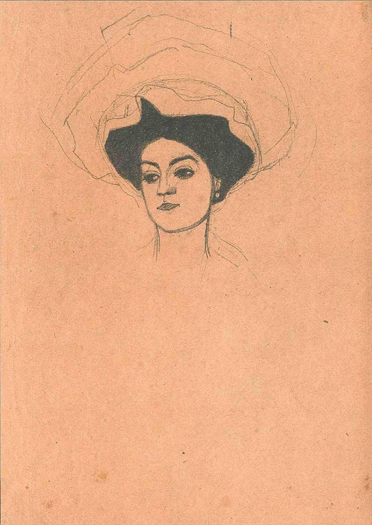 AFTER EGON SCHIELE - Melanie Schiele, 1990: AFTER EGON SCHIELE Melanie Schiele, 1990 Litography, 30 x 21,5 cm This lithograph from the portfolio "Egon Schiele" is a reproduction of "Melanie Schiele", an original artwork realized by Egon Schiele