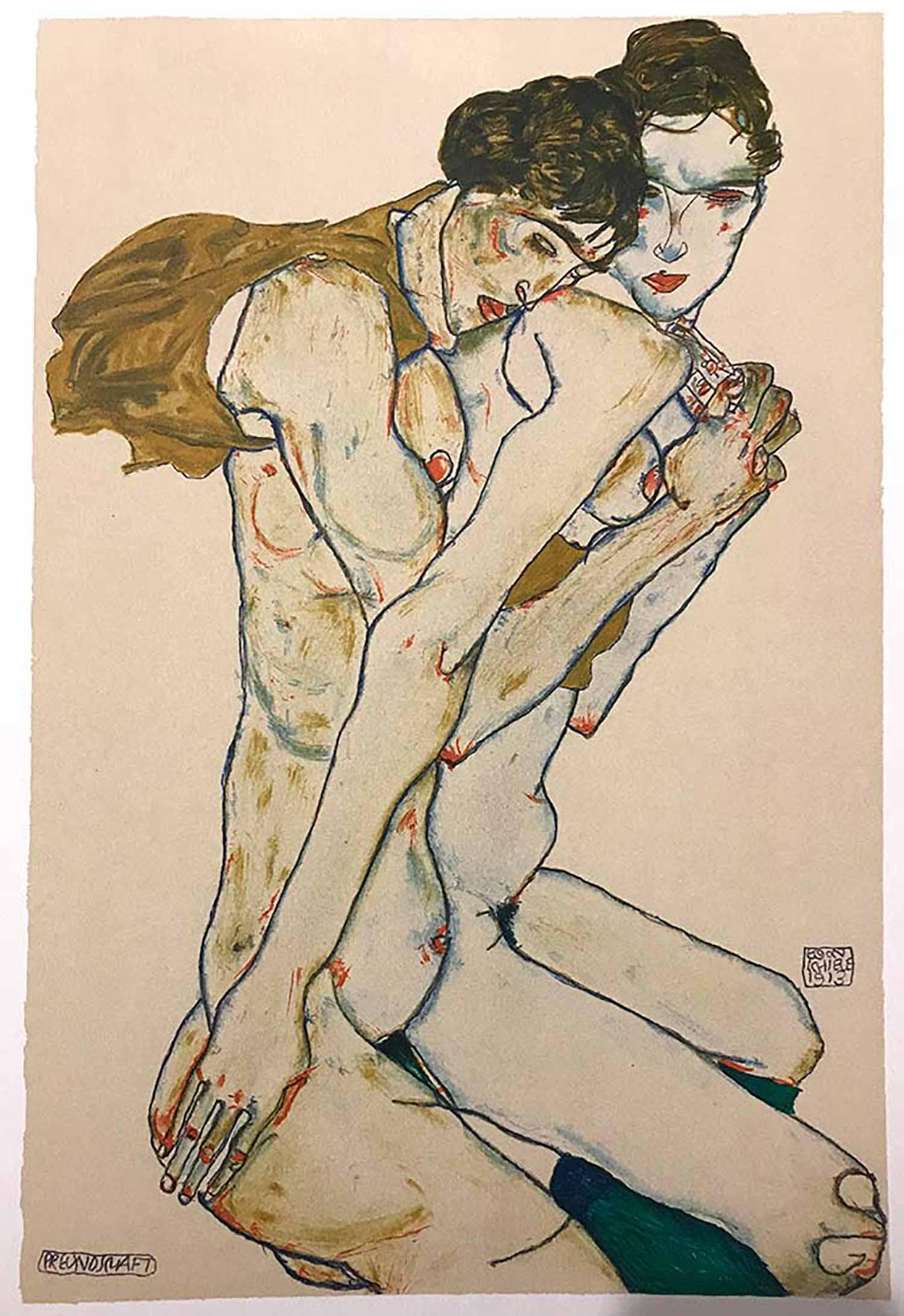 AFTER EGON SCHIELE - Friendship, 2007 (1 of 1)