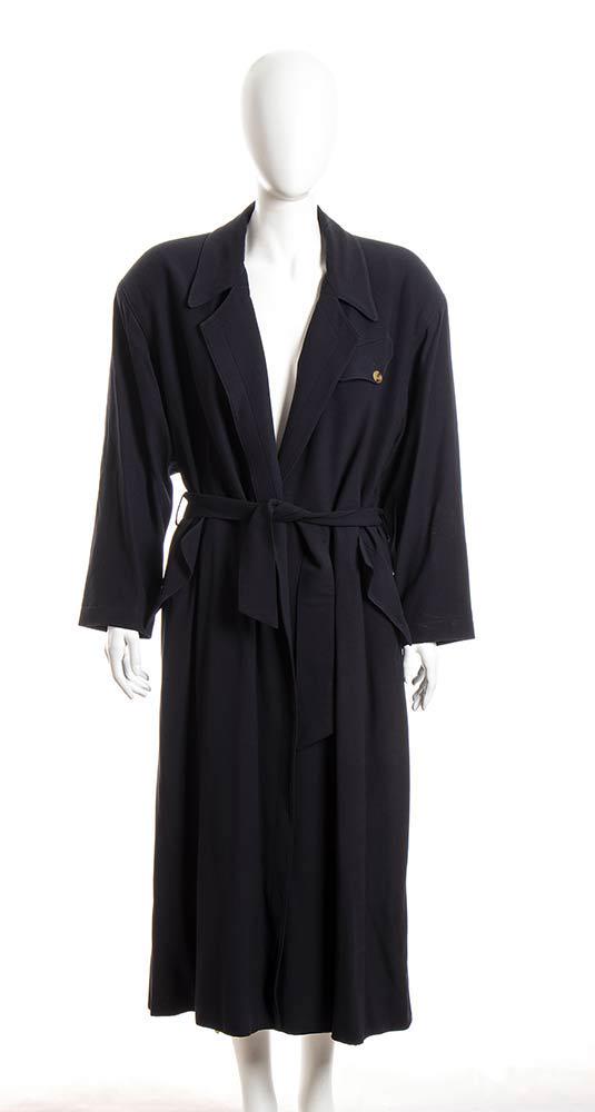 JEAN PAUL GAULTIER POUR GIBO WOOL GABARDINE TRENCH COAT (1 of 4)