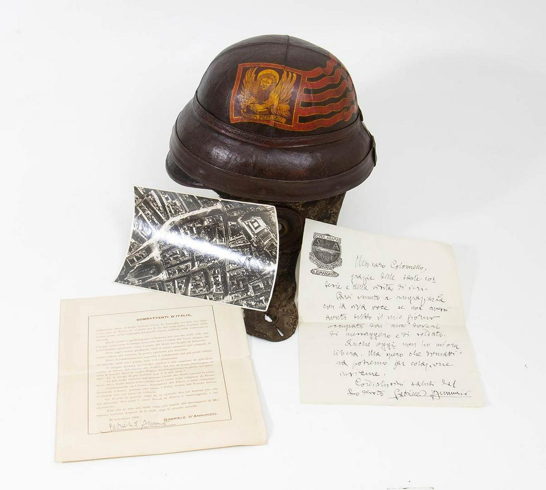 Italy, Kingdom, D'Annunziana Rold-type flight helmet (1 of 7)