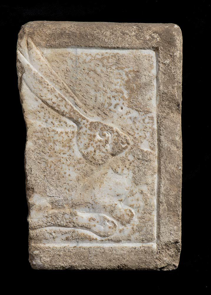 ROMAN MARBLE OSCILLUM FRAGMENT ca. 1st century AD (1 of 2)