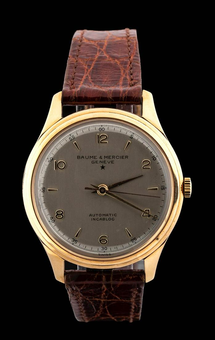 Baume et Mercier, 18 kt gold, Bubble Back Look, 50' (1 of 4)