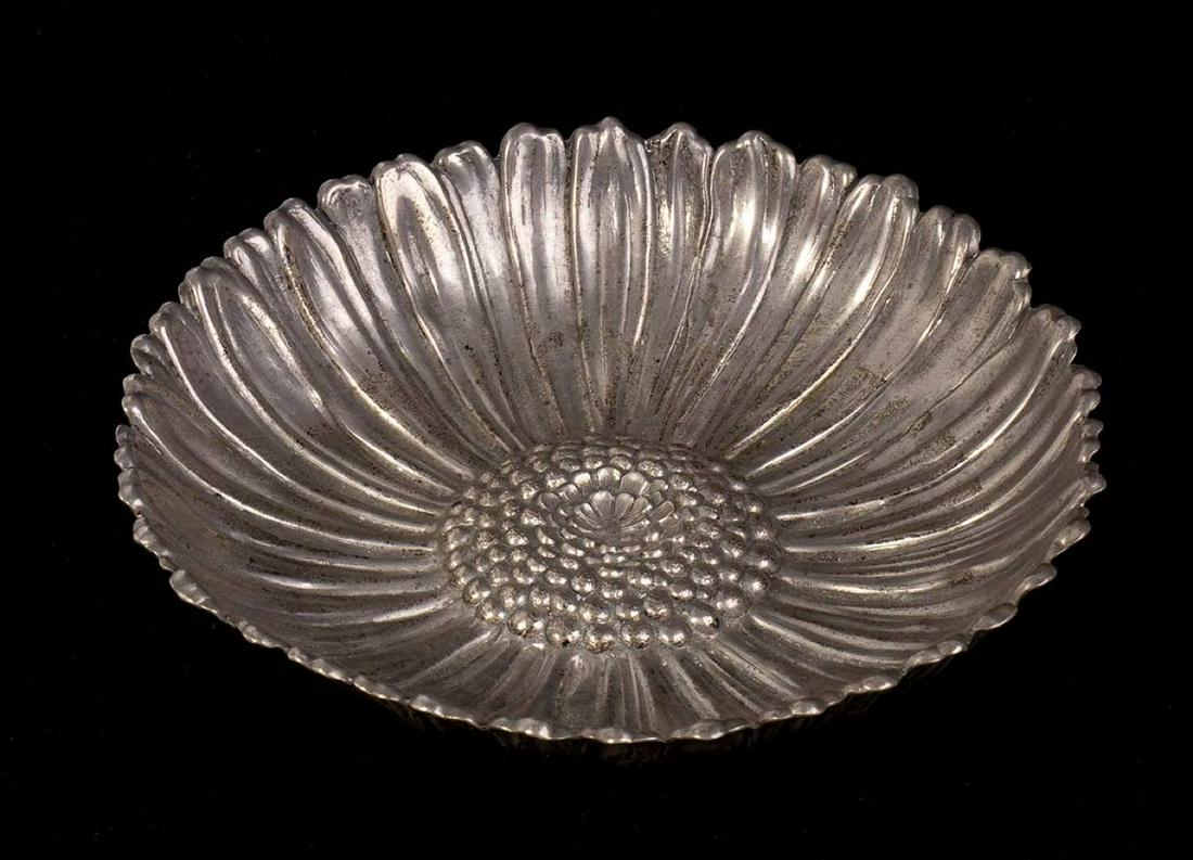 Sterling Silver Daisy Trinket Dish - by GIANMARIA (1 of 3)