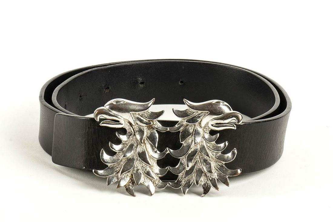 VALENTINO GARAVANI  LEATHER BELT  2000s ca (1 of 3)