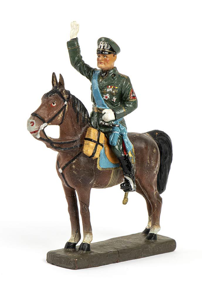Mussolini on horseback (1 of 2)