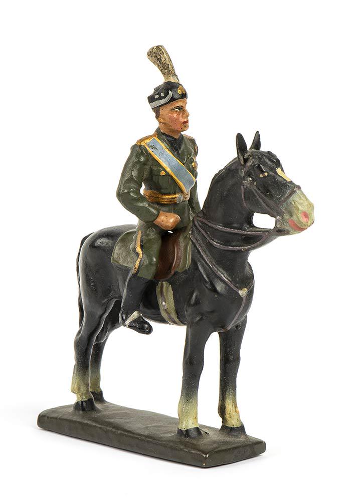 Mussolini on horseback (1 of 3)