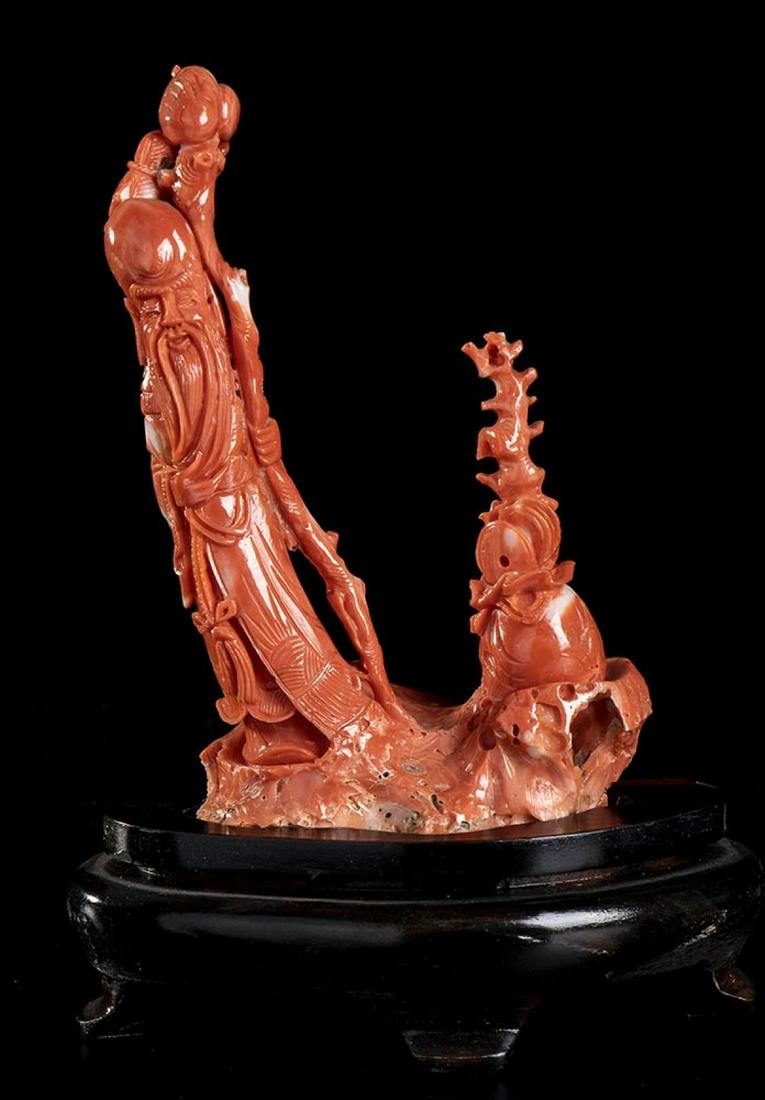 Cerasuolo coral carving (1 of 3)