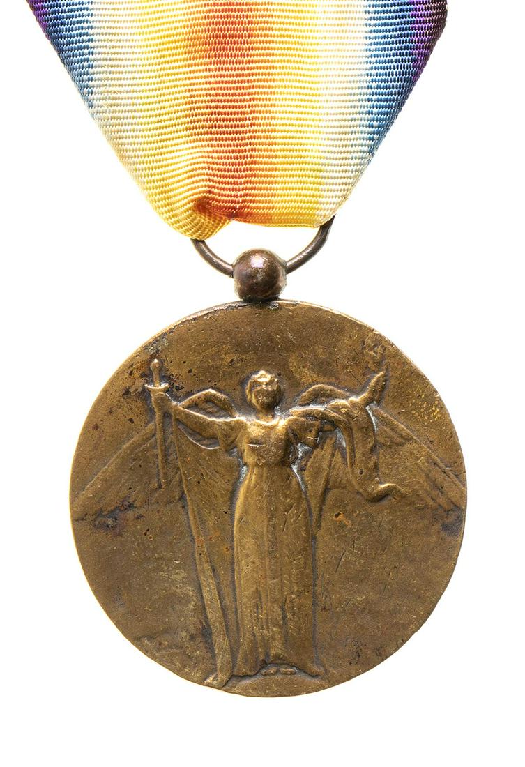 CUBA ALLIED VICTORY MEDAL BRONZE, 36 MM VERY RARE MEDAL OF THE VICTORY OF THE CUBAN ARMY, ORIGINAL: CUBA ALLIED VICTORY MEDAL BRONZE, 36 MM VERY RARE MEDAL OF THE VICTORY OF THE CUBAN ARMY, ORIGINAL RIBBON VERY FINE