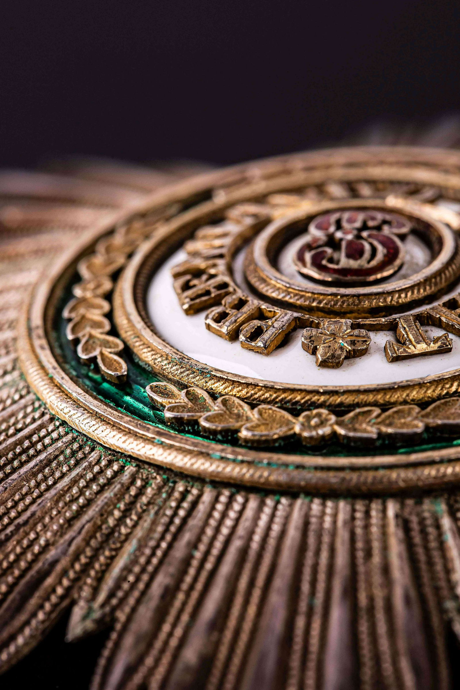 RUSSIA, EMPIRE IMPERIAL ORDER OD ST. STANISLAO, GRAND CROSS PLATE  SILVER, ENAMELS, 90 MM  SILVER (1 of 2)