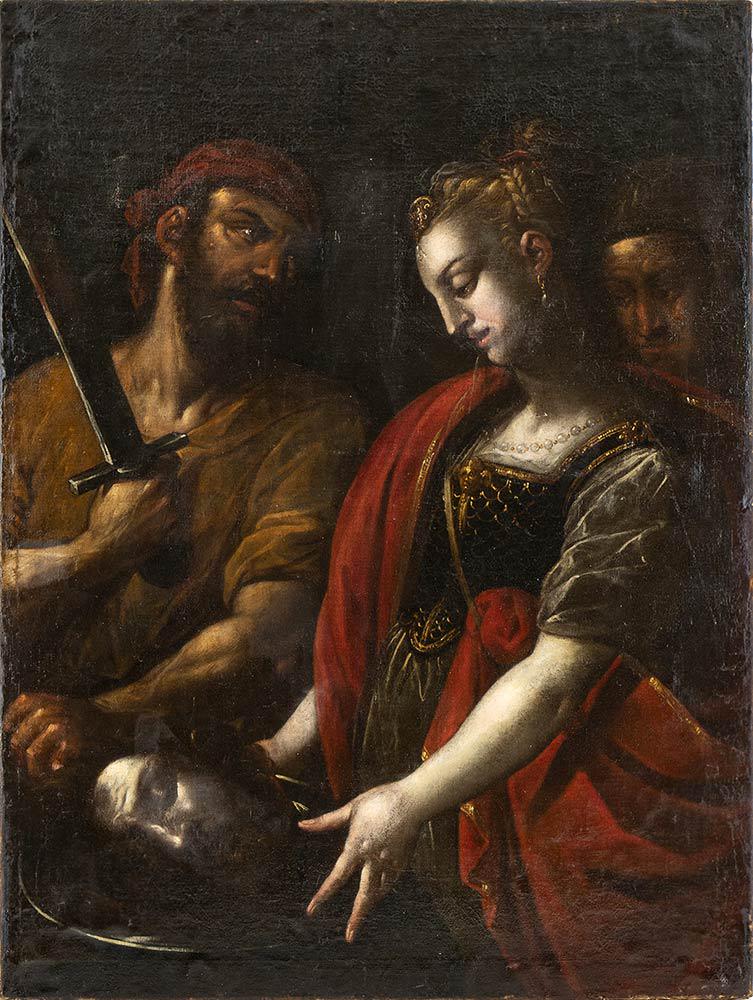 ROMAN SCHOOL, FIRST HALF OF 17th CENTURY Salome with the head of the Baptist (1 of 1)