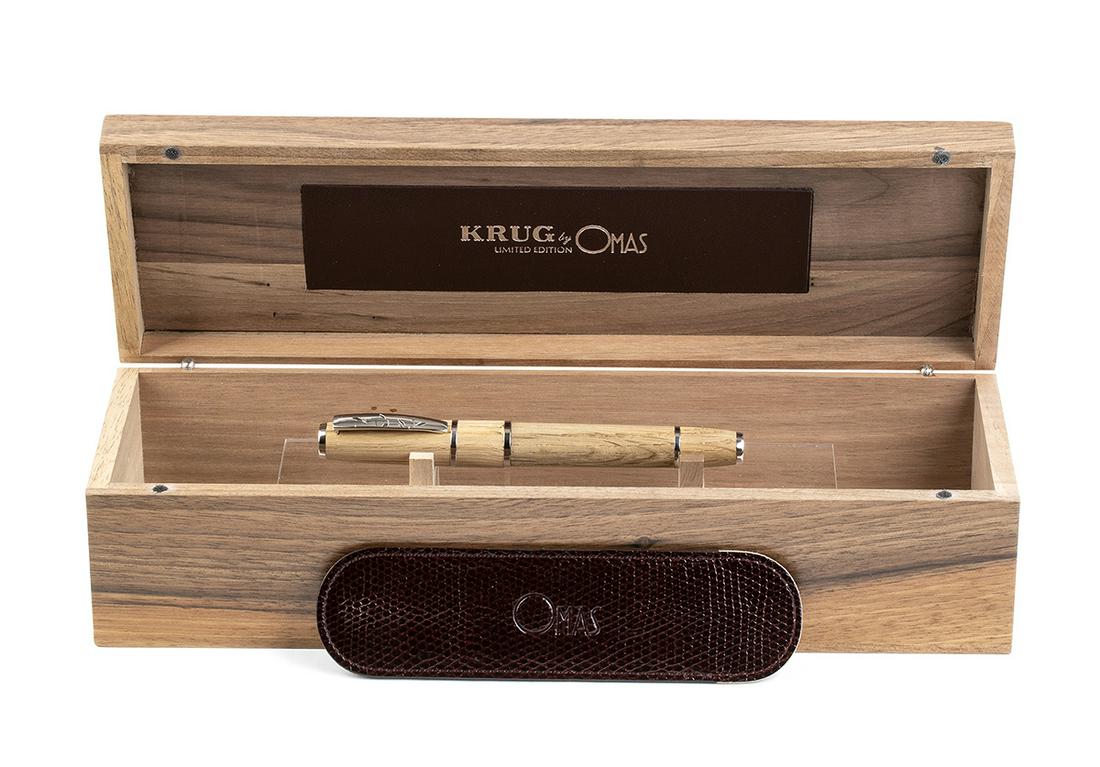 OMAS Krug: 2004 limited edition fountain pen, 18k gold nib F (1 of 7)