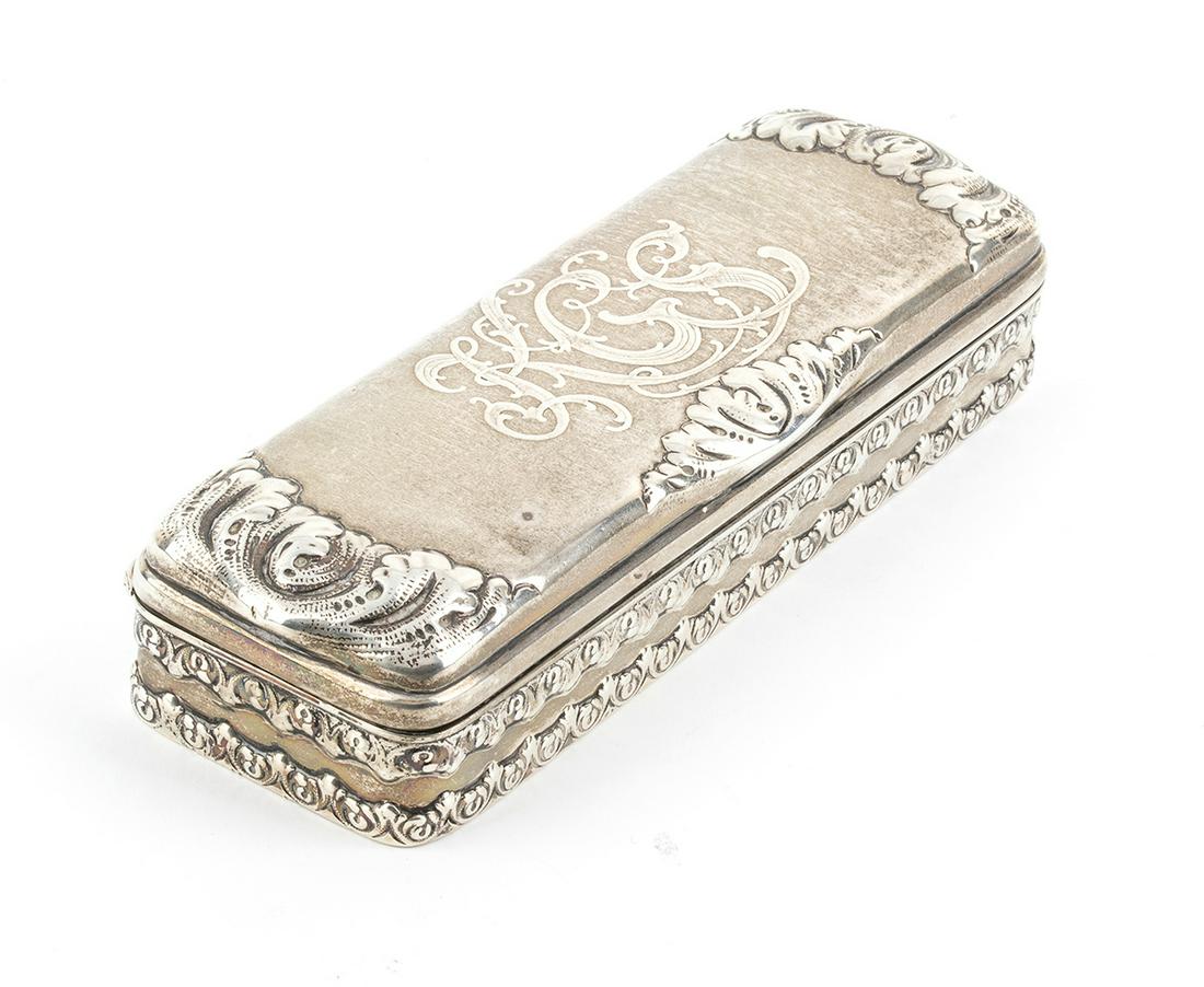 America sterling silver box - 1891-1902, TIFFANY & Co. (1 of 4)