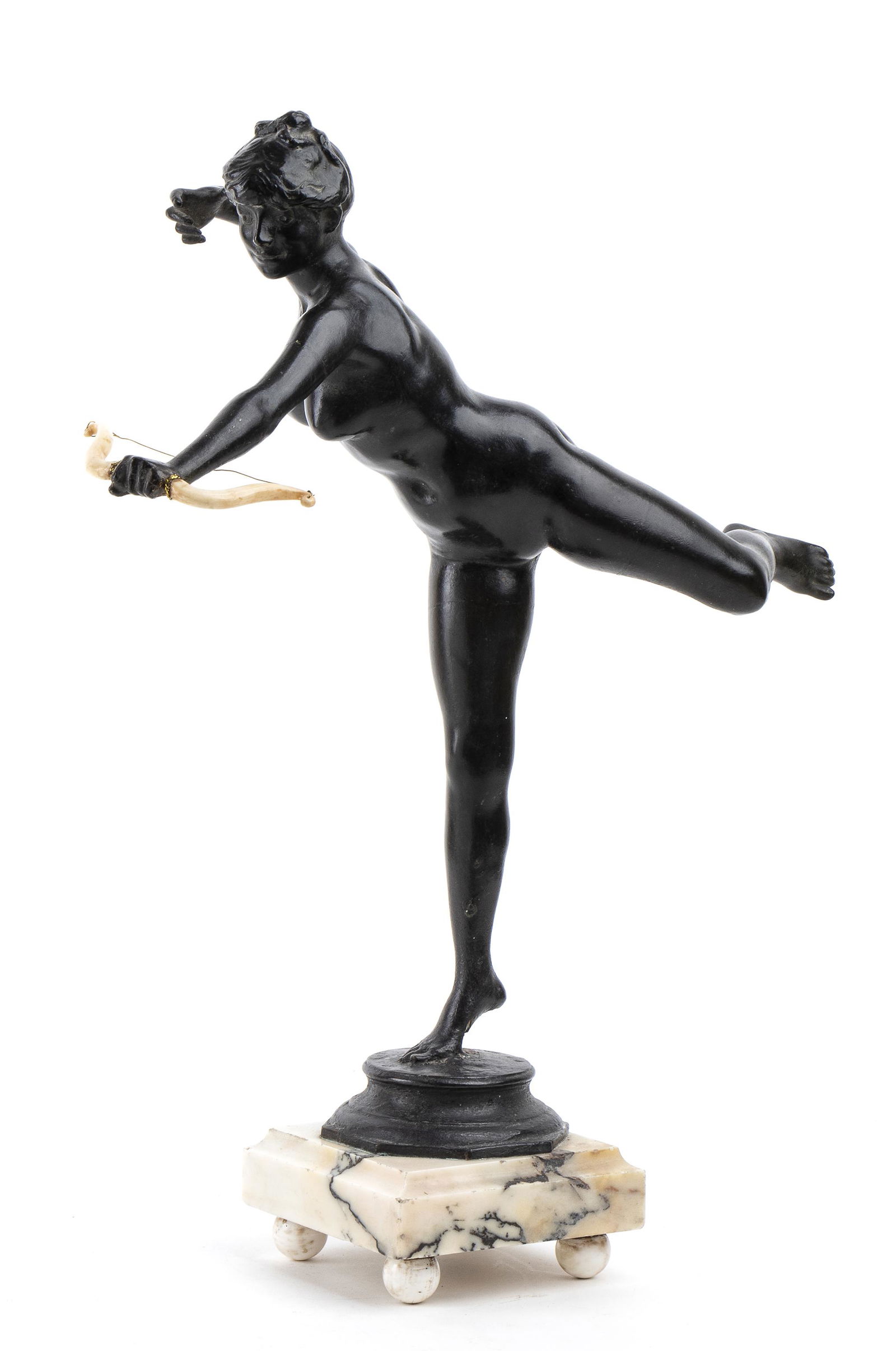 EMANUELE ORDONO DE ROSALES (Como, 1873-?): Diana the huntress, 1906 (1 of 1)