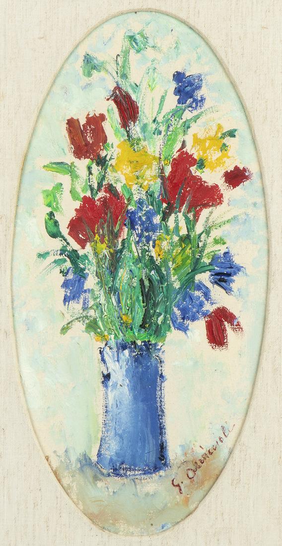 GIOVANNI OMICCIOLI (Rome, 1901 - 1975): Flowerpot (1 of 1)
