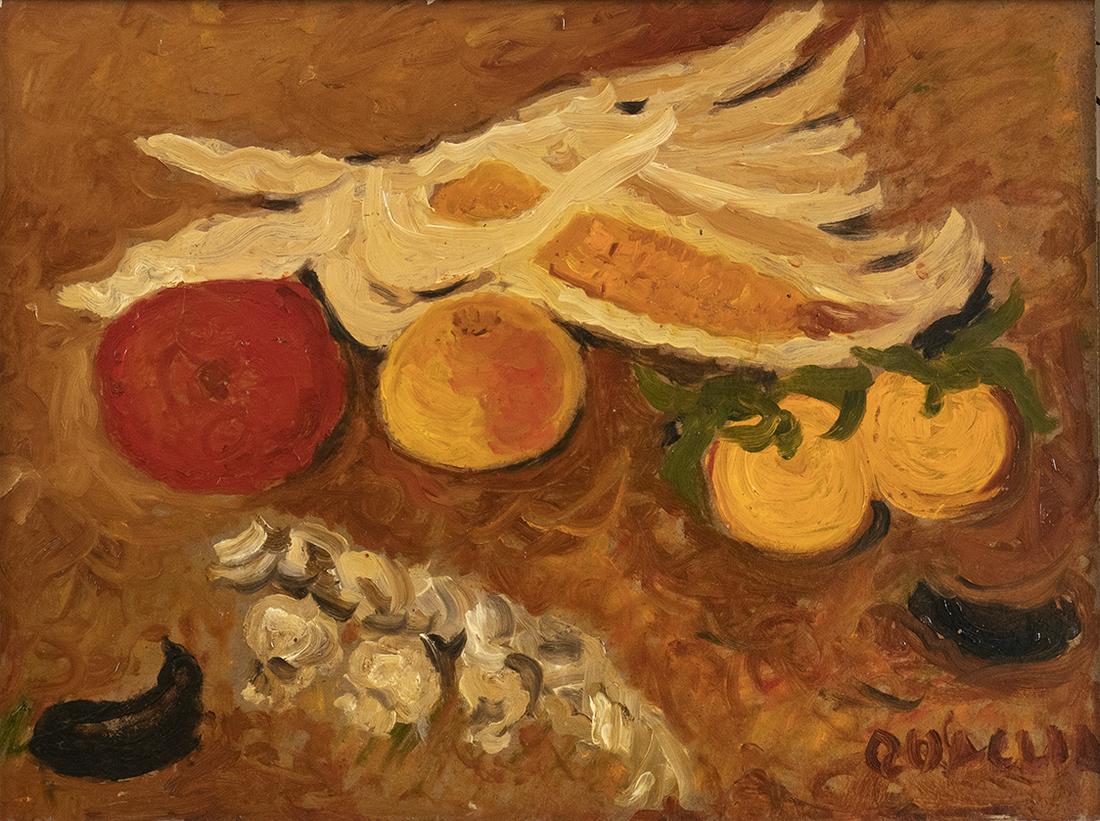 CARLO QUAGLIA (Terni, 1903 - Rome, 1970): Still Life with Oranges, 1966-69 (1 of 1)