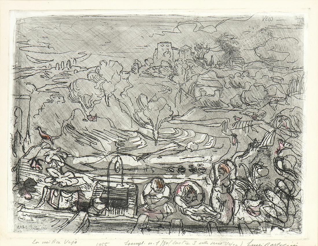 LUIGI BARTOLINI (Cupramontana, 1892 - Rome, 1963): The great Veio, 1955 (1 of 1)