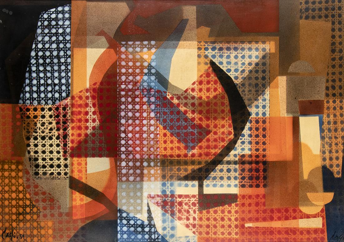 CORRADO CAGLI (Ancona, 1910 - Rome, 1976) : Oggetti Vienna, 1950 (1 of 1)