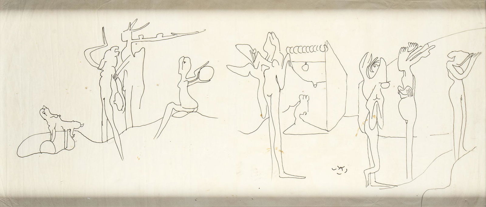 ROBERTO SEBASTIÃN MATTA (Santiago del Chile, 1911 - Civitavecchia, 2002): Untitled, 1969 (1 of 1)