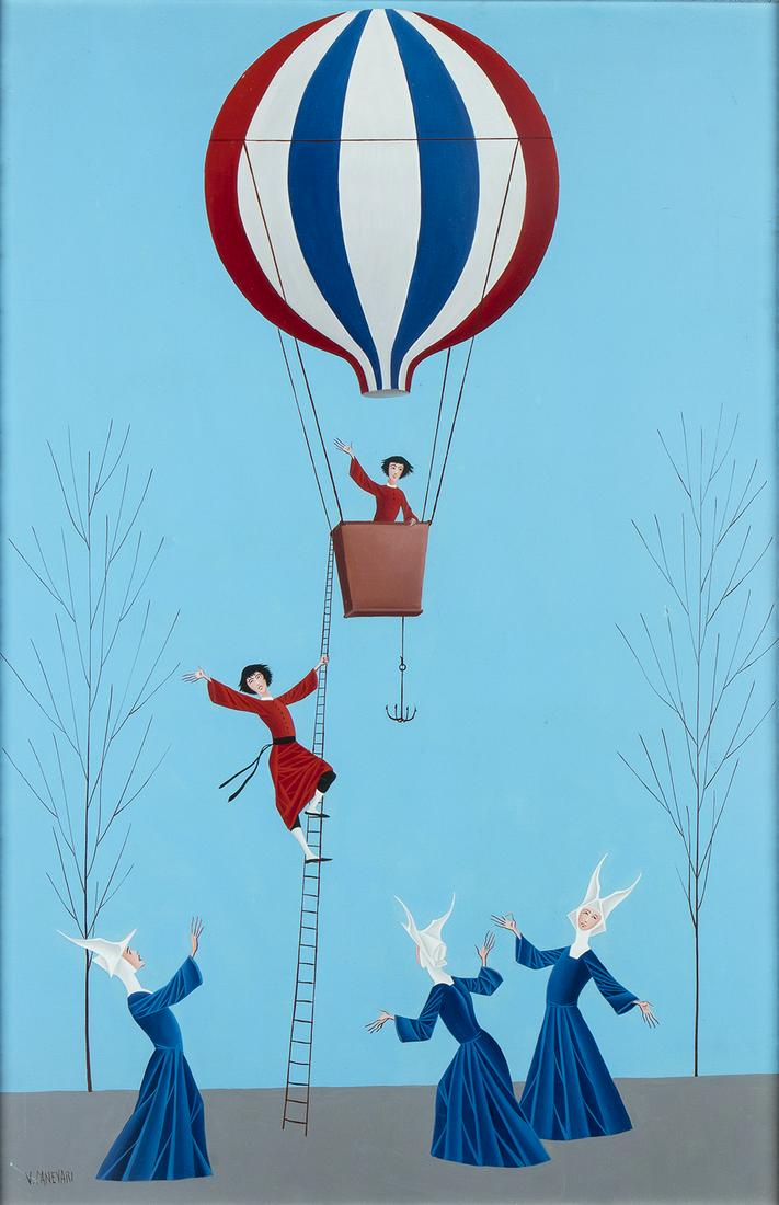 VENIERO CANEVARI (Farnese 1926 - Rome 1988): Untitled (1 of 1)