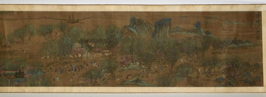 ALONG THE RIVER DURING THE QINGMING FESTIVAL China, Qing dynasty (1 of 8)