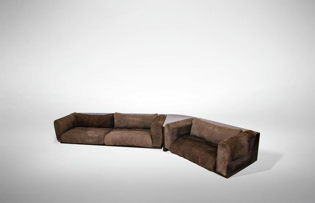 Vintage Sofa "Gradual Lounge": Top Rare sofa, designed by Cini Boeri for Knowll Gavina in 1970. A totally innovative modular system, which soon became iconic in 1970s and 1980s, and it is now considered a classic masterpiece of ind