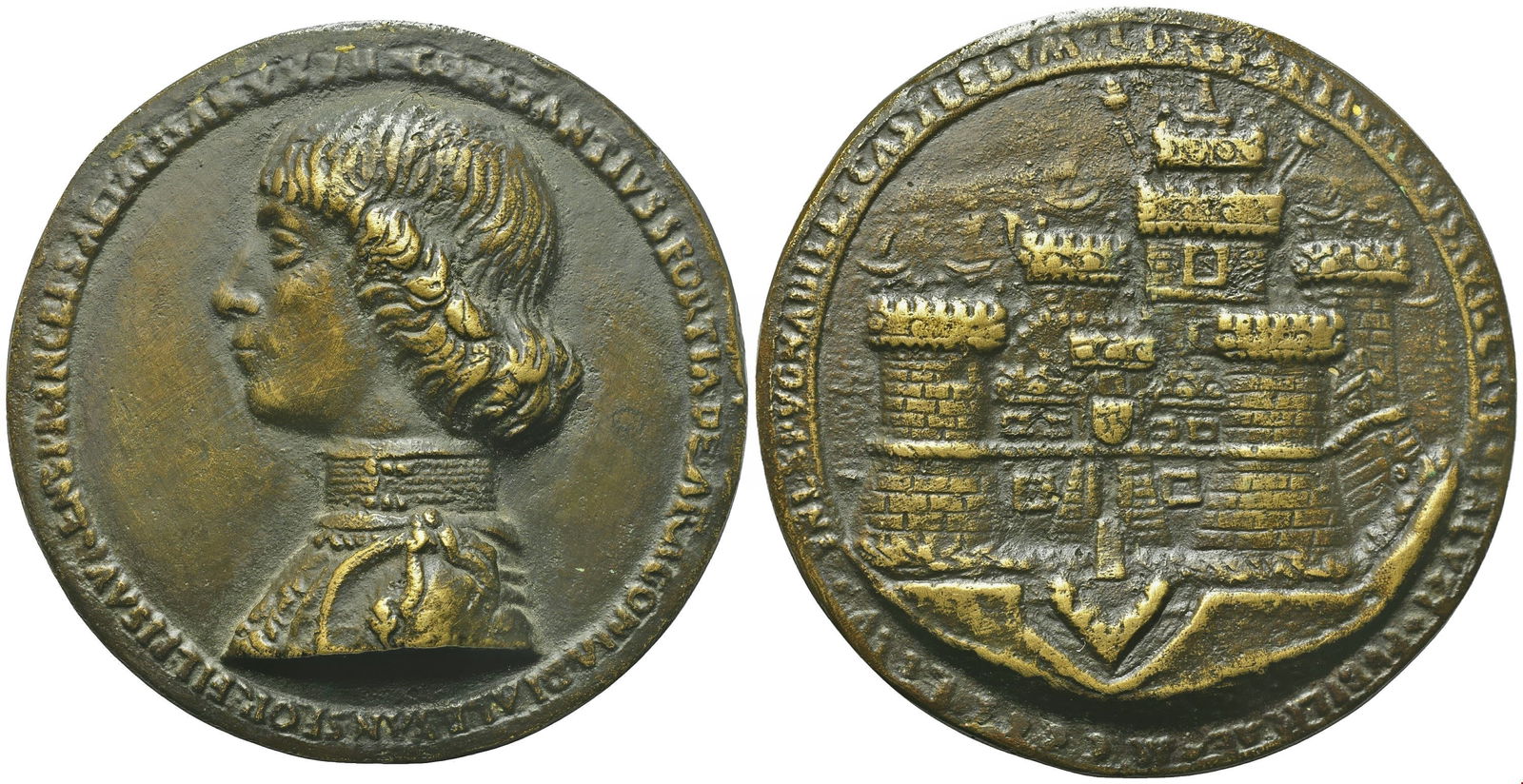 Parmense Gianfrancesco Enzola PARMENSE GIANFRANCESCO ENZOLA COSTANZO I SFORZA (1473-1483) (1 of 1)