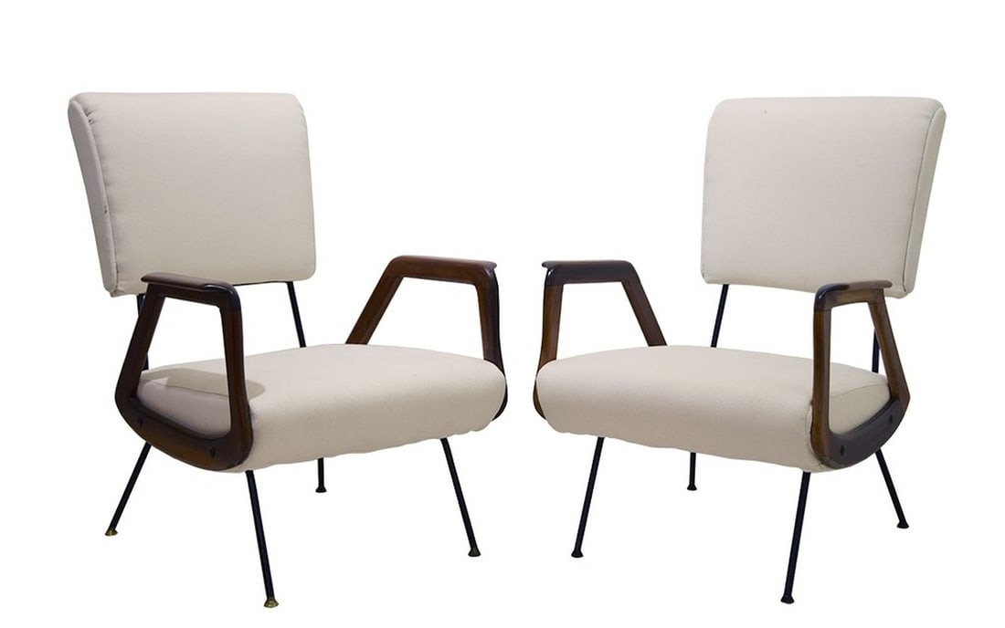 Pair of Armchairs  1950s (1 of 4)