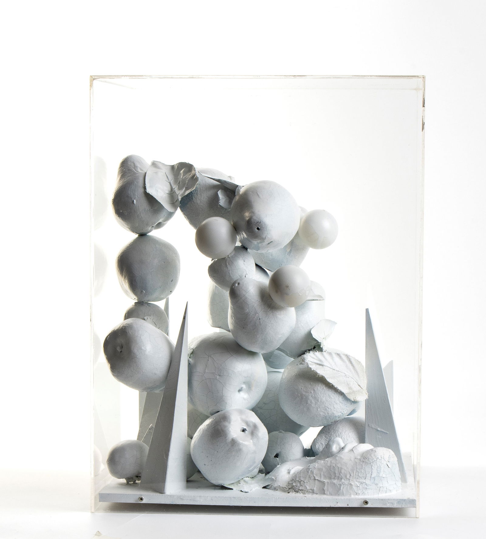 VINCENZO CECCATO (1943-2021) Sezione universo: Sezione universo 2012 Various media: wood, plastic, resins, polymers and silicone rubber 41 x 31 x 31 cm Signed, dated and titled: Vincenzo Ceccato, 2012, Sezione Universo Excellent conditions