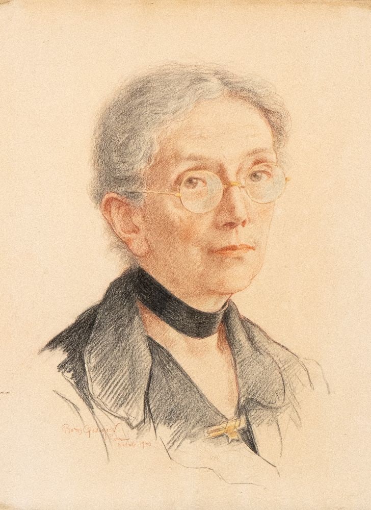 BORIS GEORGIEV (Varna 1888-Roma 1962), Female portrait (1 of 1)