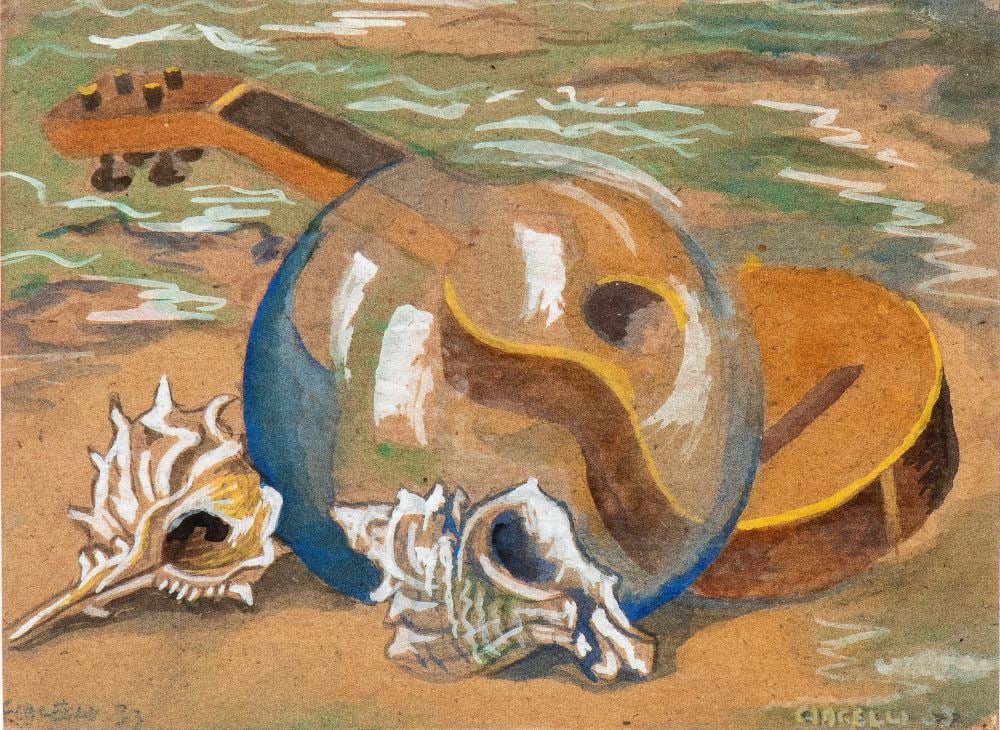 ARTURO CIACELLI (Arnara 1883-Venezia 1966), Surrealist still life (1 of 1)