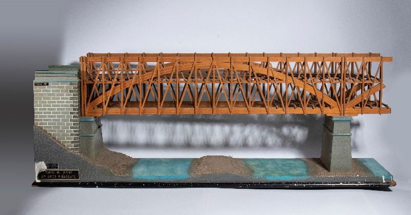 Architettura - Studio - modello struttura ponte (1 of 1)