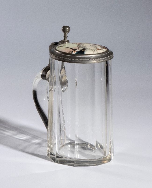 Pio IX (1846-1870), Boccale smaltato (1 of 1)