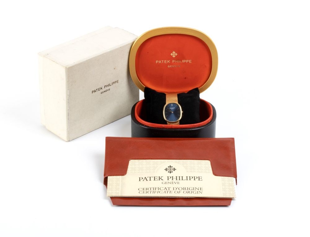 PATEK PHILIPPE () Ellipse: gold wristwatch - (1 of 7)