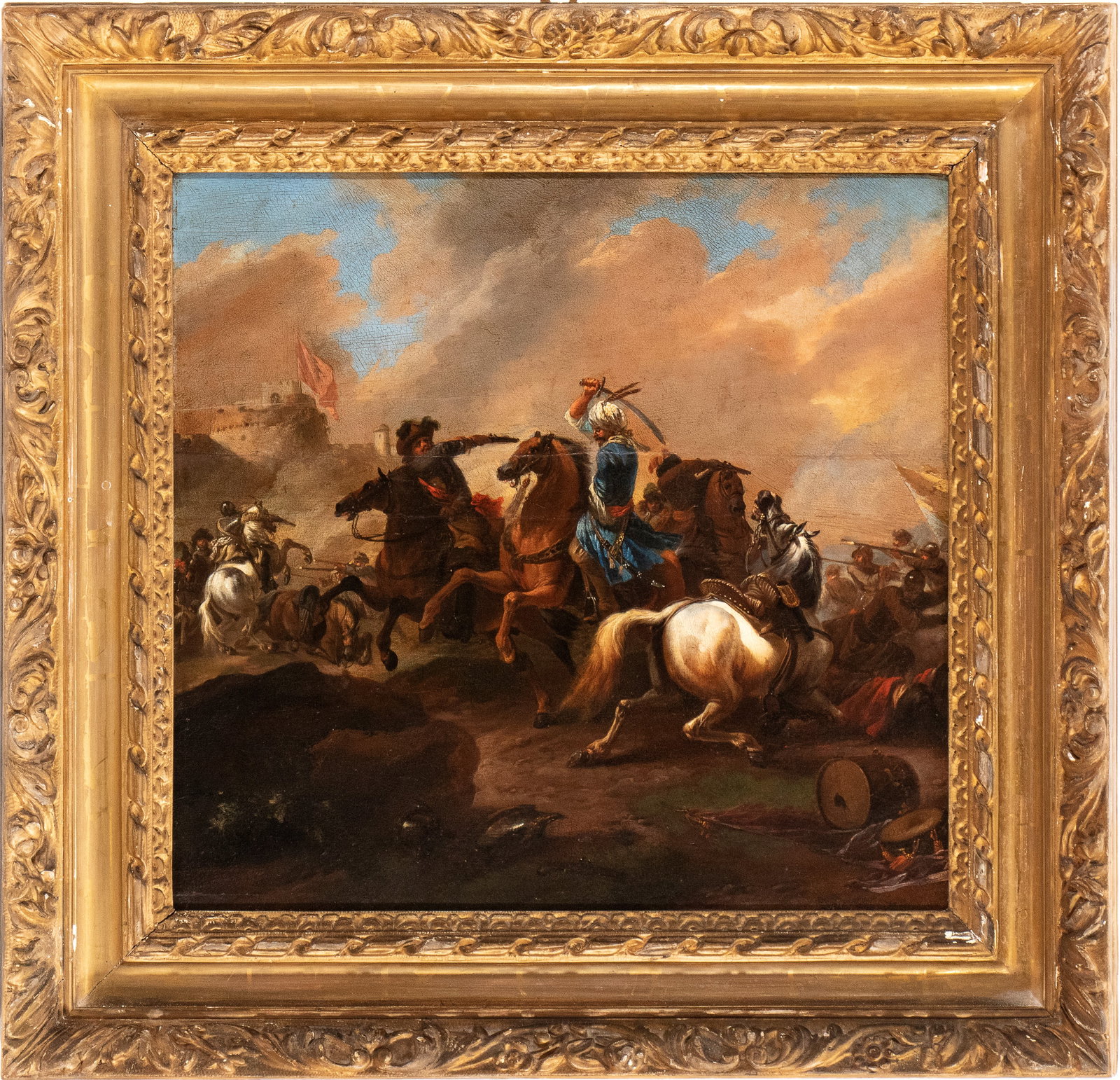 Jan van Huchtenburgh (bottega di) (Haarlem 1647 - Amsterdam 1733) (1 of 4)