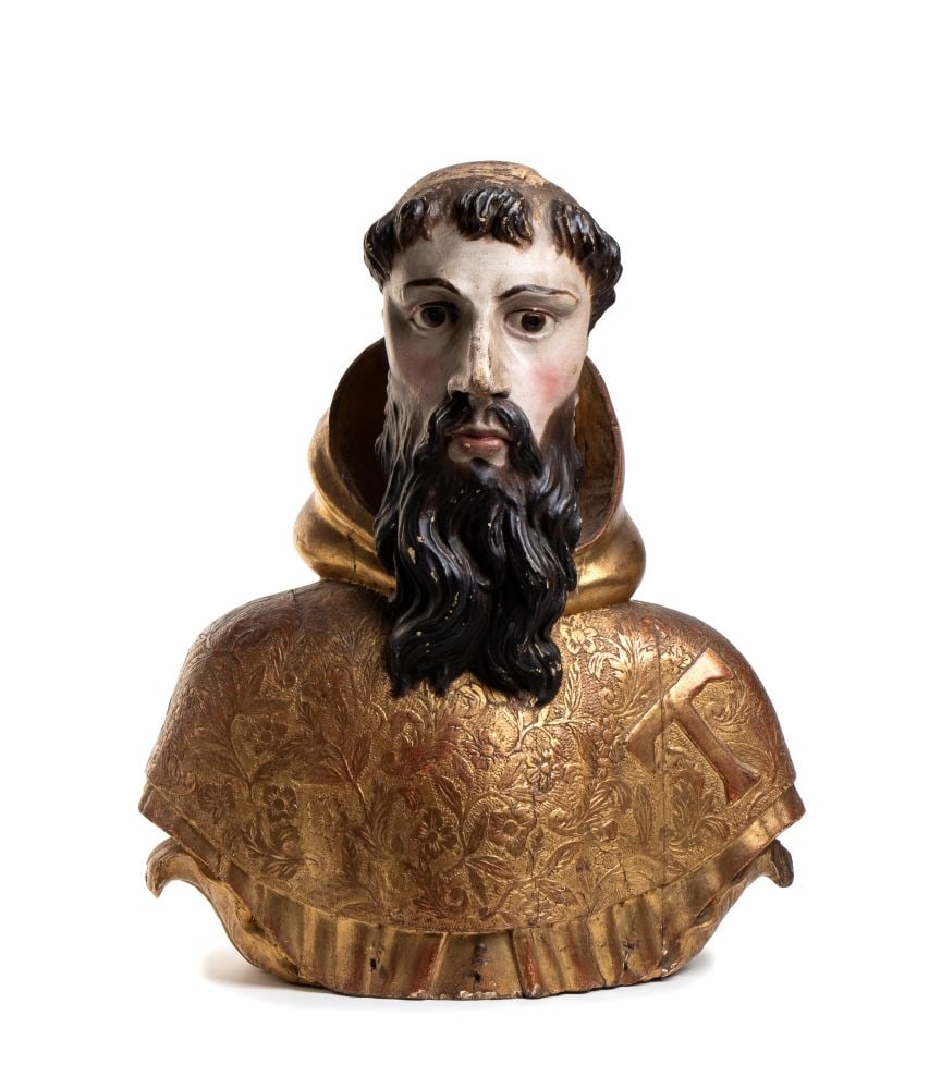 Reliquary of a saint - Spanish artist, 18th century (1 of 3)