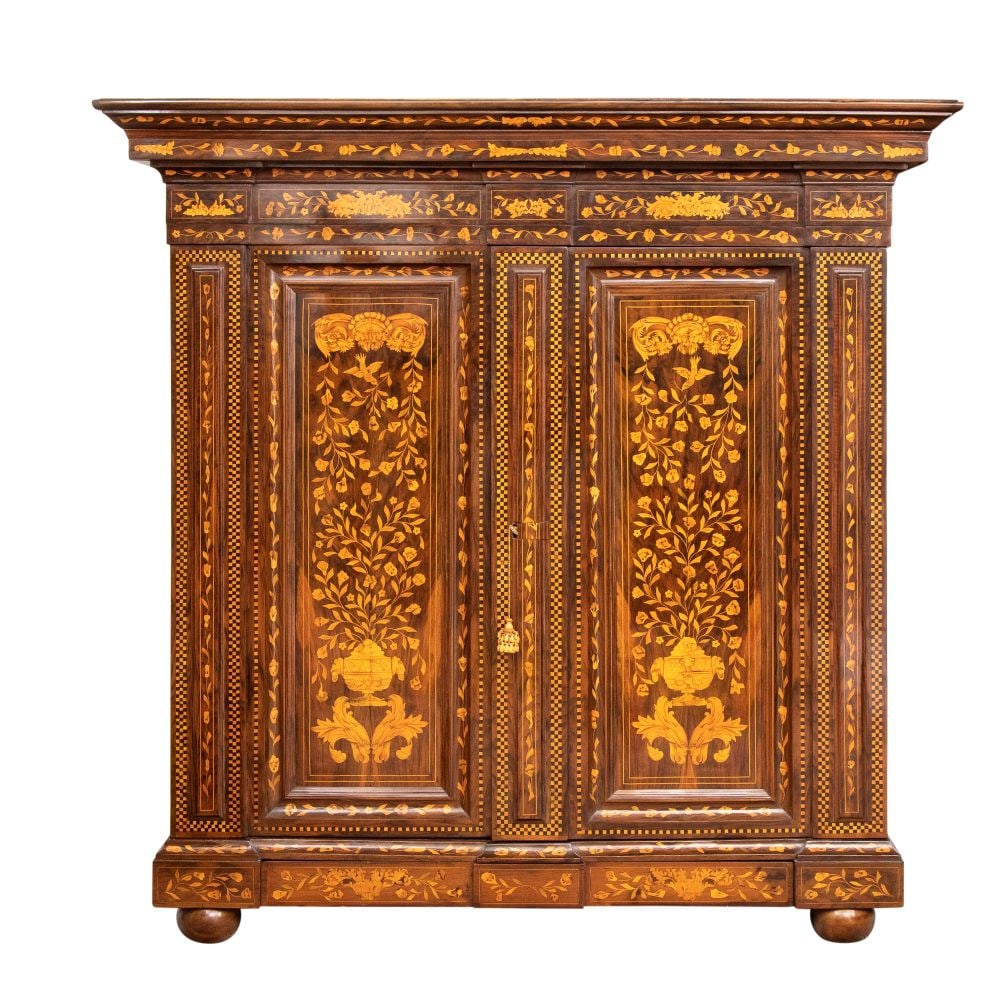 Inlaid Closet - Netherlands, 19th century (1 of 9)