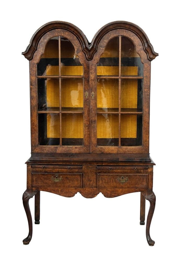 Double Dome Queen Anne showcase - England, circa 1710 (1 of 7)