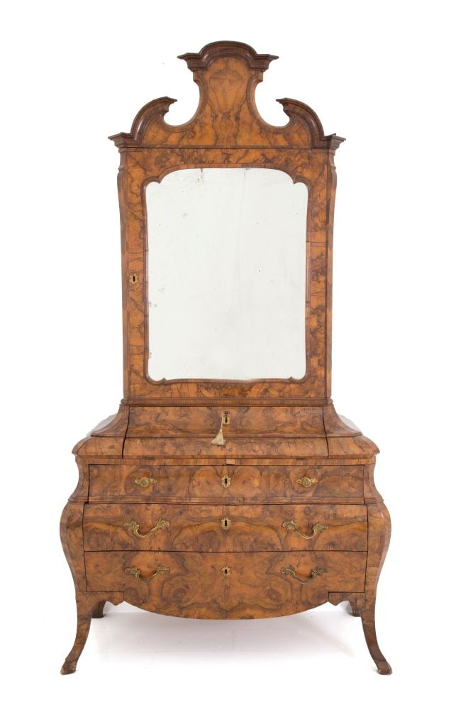 Lombard trumeau in the Louis XV style - Milan, early 19th century (1 of 5)