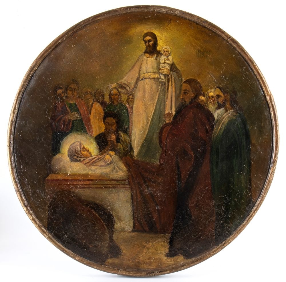 Artista anonimo, XVIII - XIX secolo () The Dormition of the Virgin - 19th century (1 of 1)