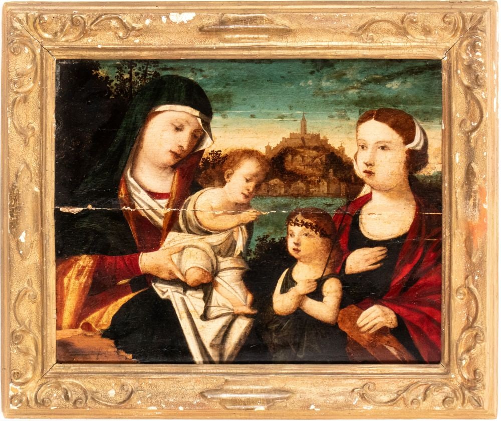 Francesco Rizzo di Bernardino da Santacroce (cerchia di) (San Pellegrino Terme 1485 ca. - Venezia (1 of 3)